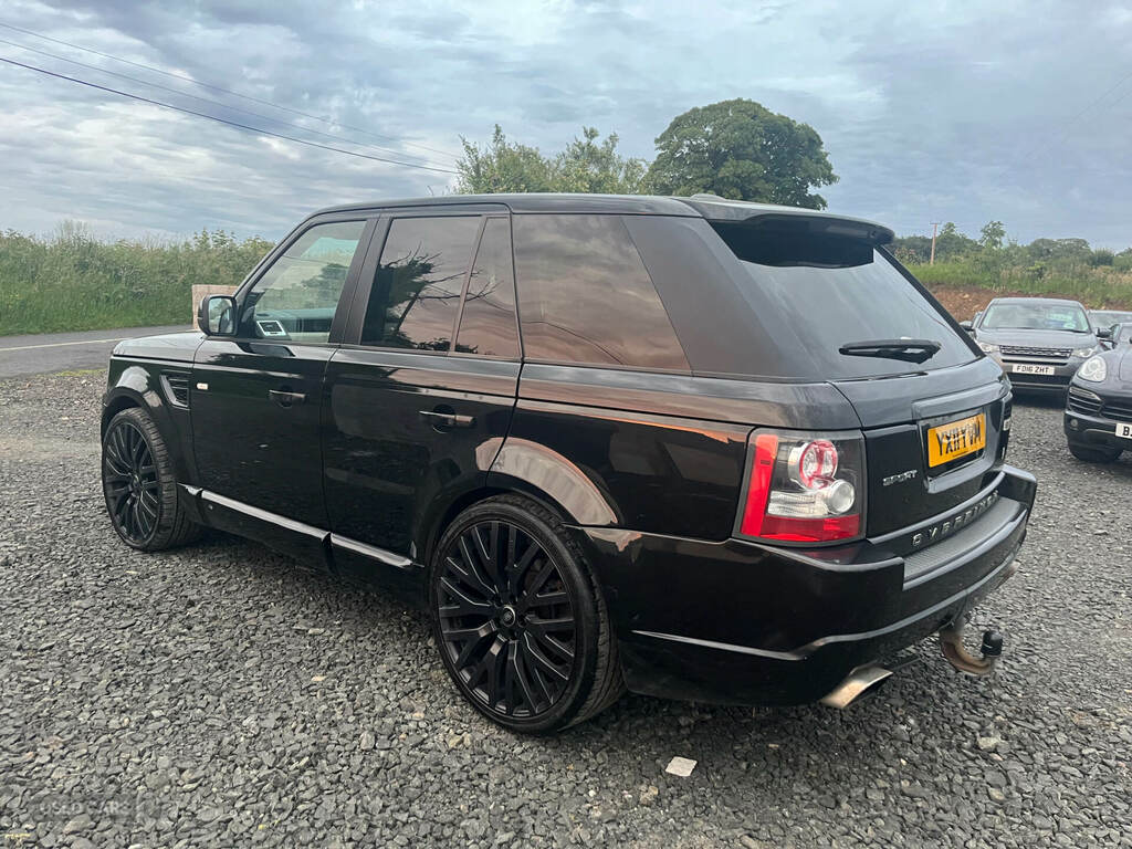 Land Rover Range Rover Sport 3.0 Tdv6 Hse Commandshift YX11YVM Black #6