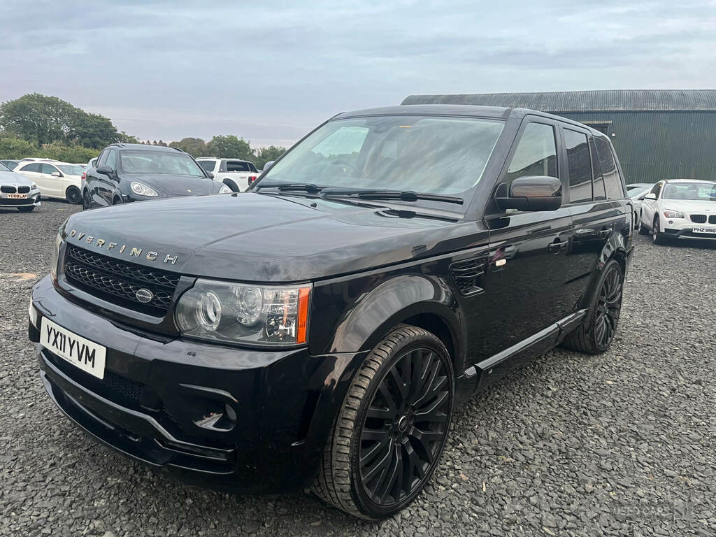 Land Rover Range Rover Sport 3.0 Tdv6 Hse Commandshift YX11YVM Black #3