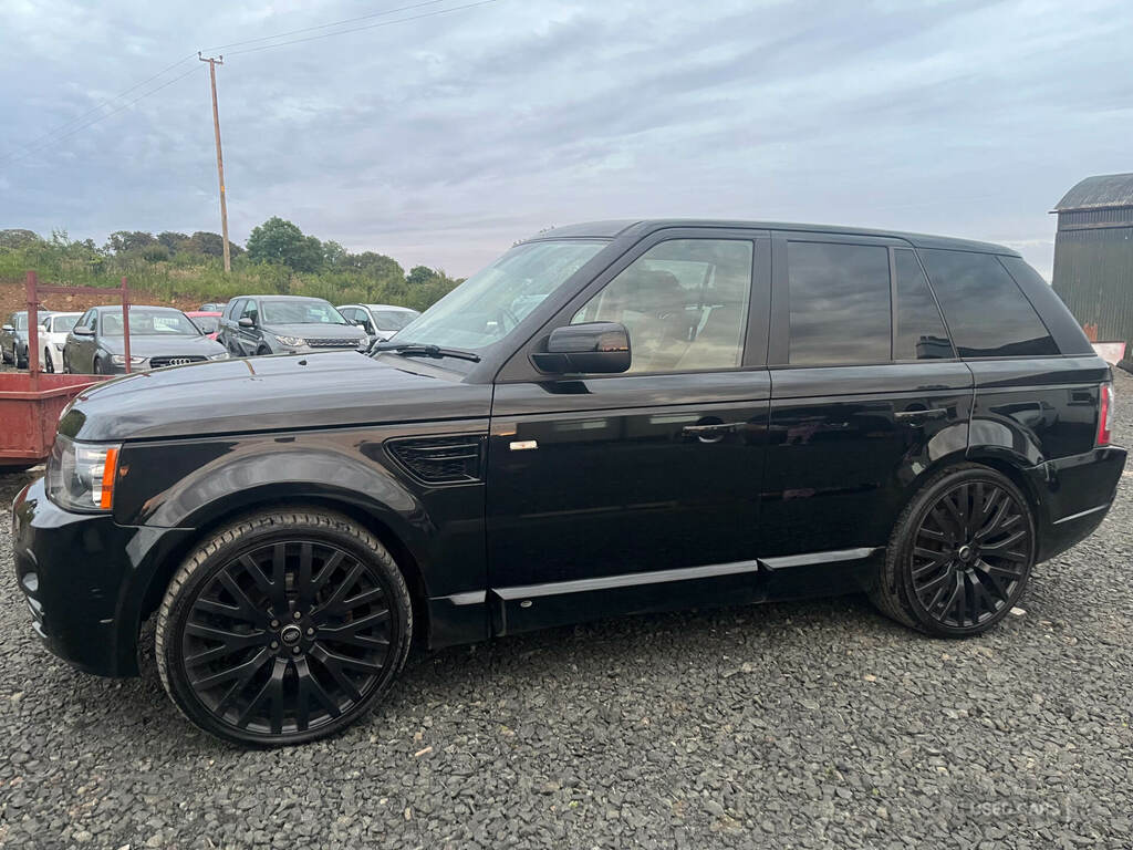 Land Rover Range Rover Sport 3.0 Tdv6 Hse Commandshift YX11YVM Black #5