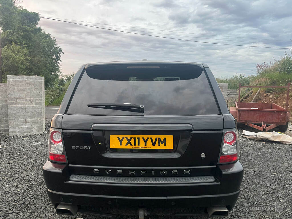 Land Rover Range Rover Sport 3.0 Tdv6 Hse Commandshift YX11YVM Black #4