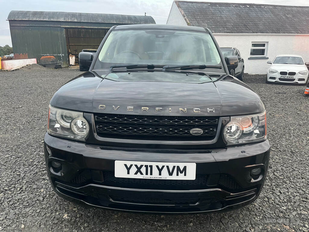 Land Rover Range Rover Sport 3.0 Tdv6 Hse Commandshift YX11YVM Black #2