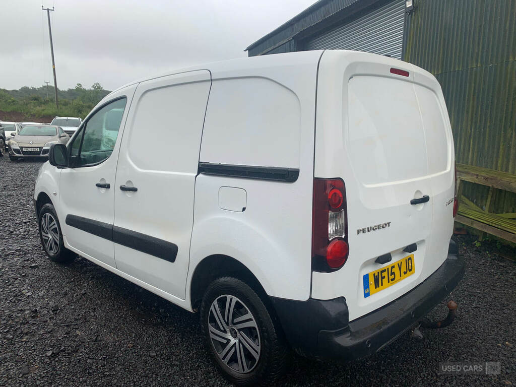 Peugeot Partner 850 1.6 Hdi 92 Professional Van White #6