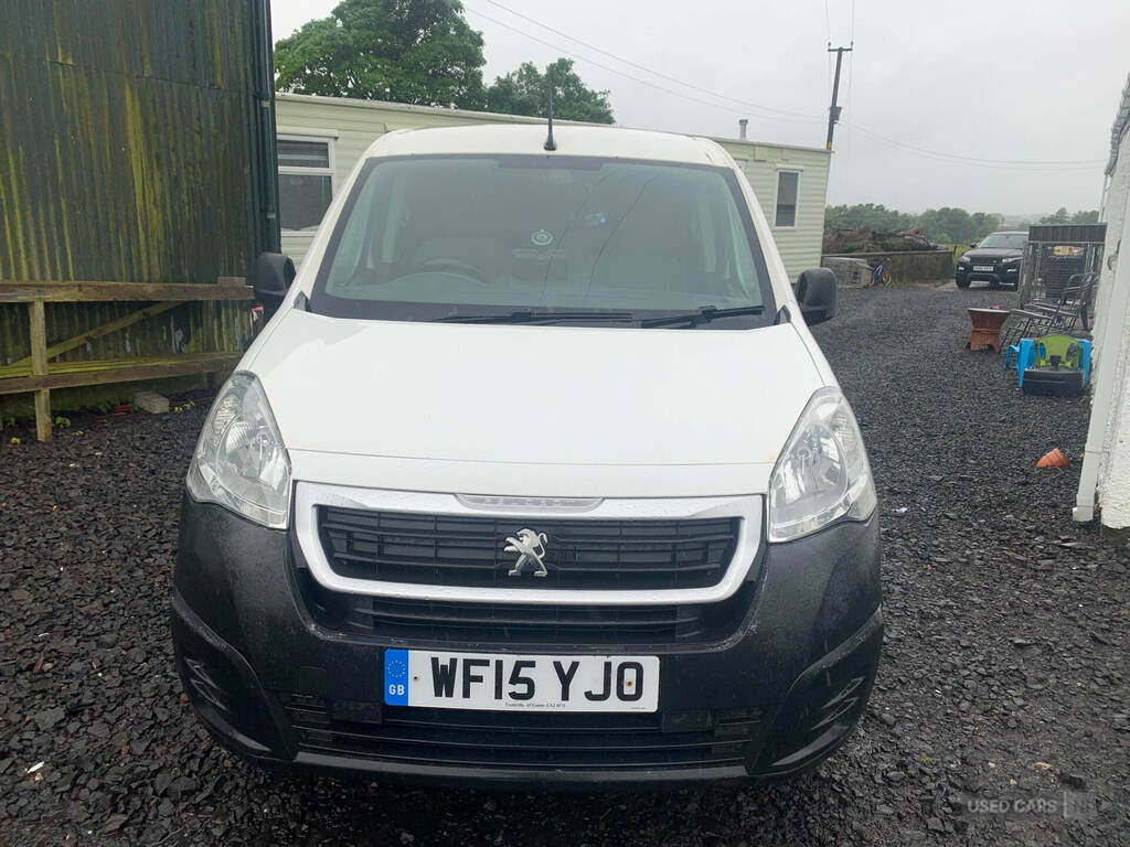 Peugeot Partner 850 1.6 Hdi 92 Professional Van White #2