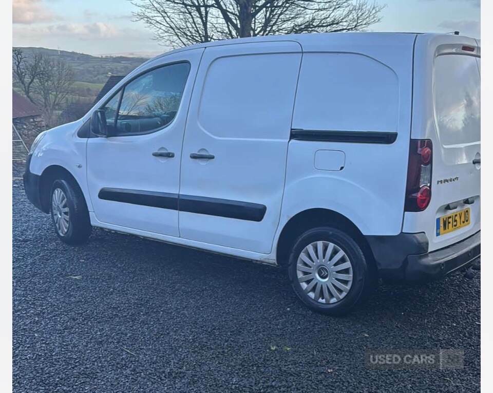 Peugeot Partner 850 1.6 Hdi 92 Professional Van White