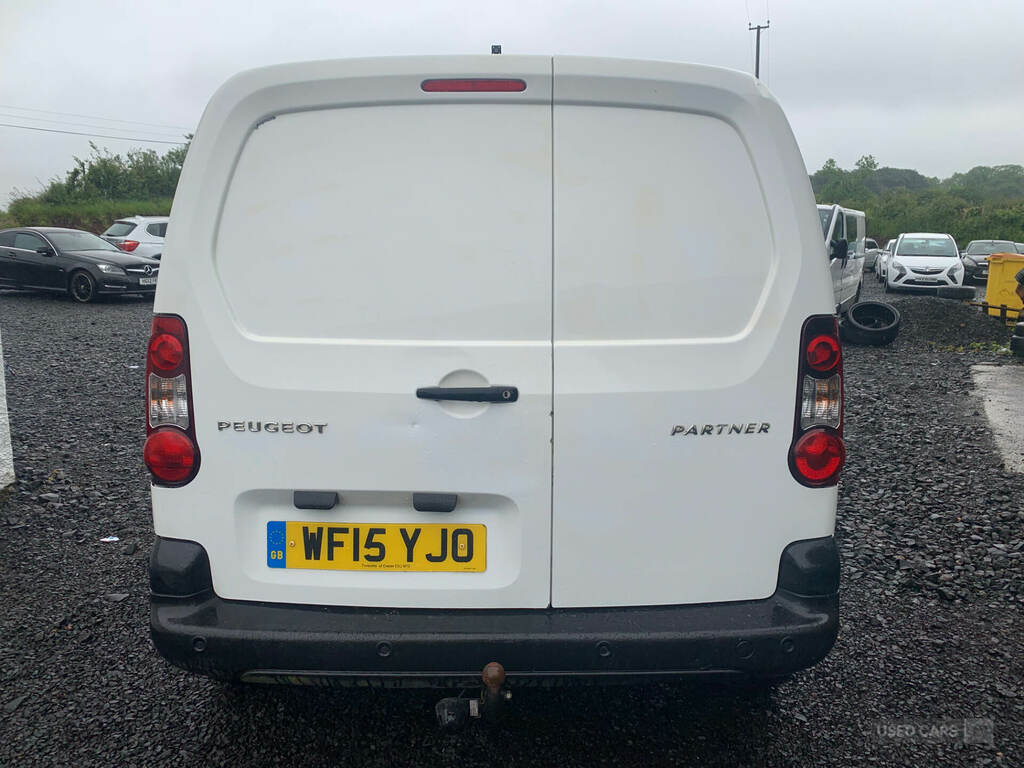Peugeot Partner 850 1.6 Hdi 92 Professional Van White #4