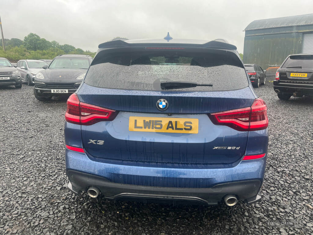 BMW X3 Xdrive20d M Sport Step Blue #4