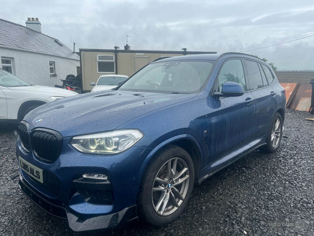 BMW X3 Xdrive20d M Sport Step Blue #3