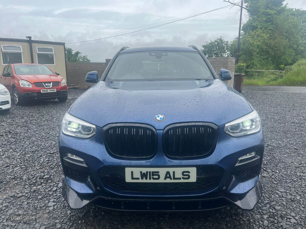 BMW X3 Xdrive20d M Sport Step Blue #2