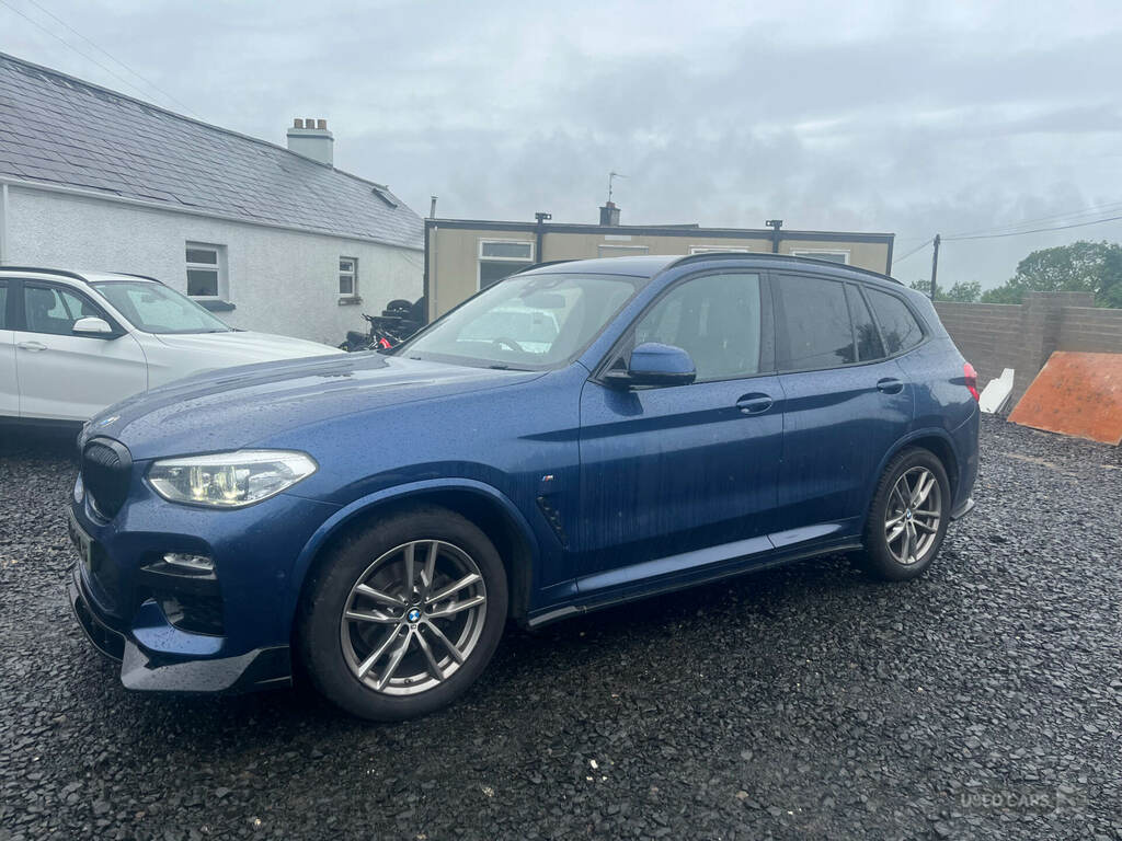 BMW X3 Xdrive20d M Sport Step Blue #6