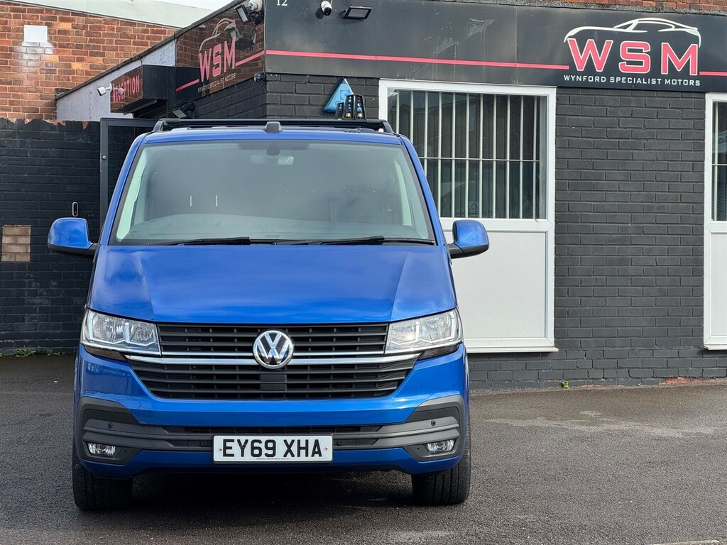 Volkswagen Transporter Highline Kombi Van Dsg 150Bhp EY69XHA Blue #5