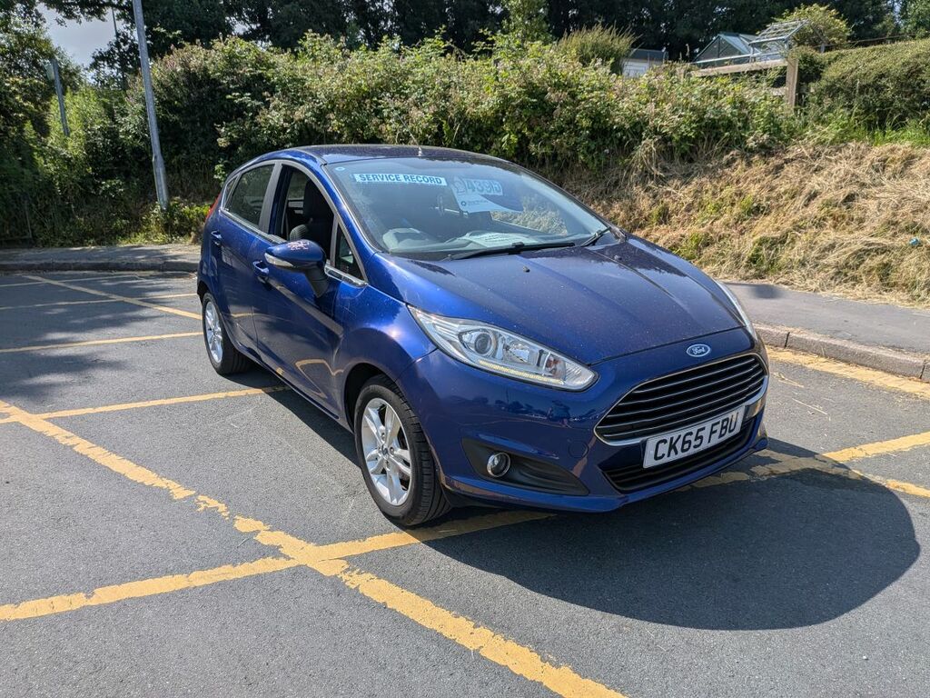 Ford Fiesta Zetec Blue