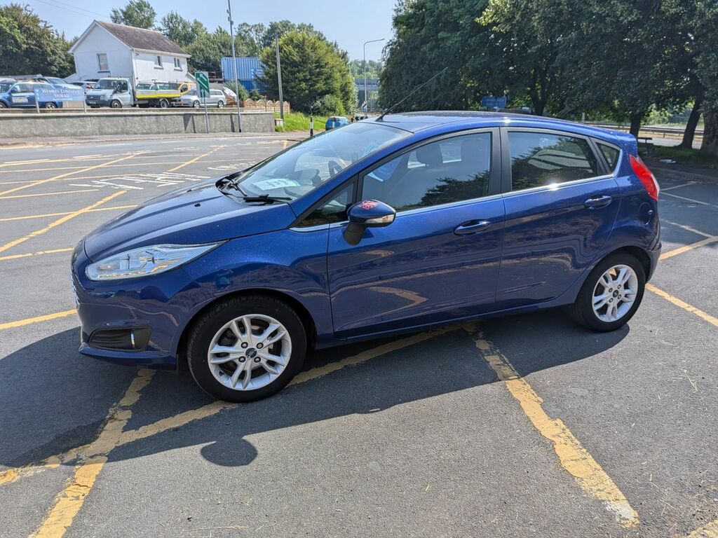Ford Fiesta Zetec Blue #4