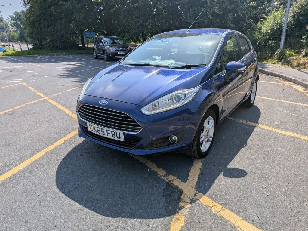 Ford Fiesta Zetec Blue #3