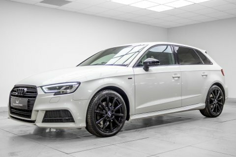 Audi A3 2.0 Tfsi Black White #3