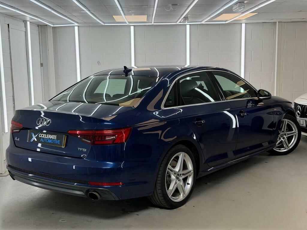Audi A4 2.0 Tfsi S Line S Tronic Euro 6 S S EN16VUJ Blue #2
