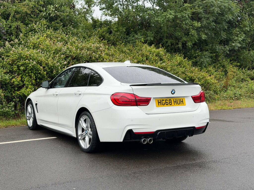 BMW 4 Series Gran Coupe Hatchback 2.0 420I Gpf M Sport Euro 6 Ss 5 HG68HUH White #4