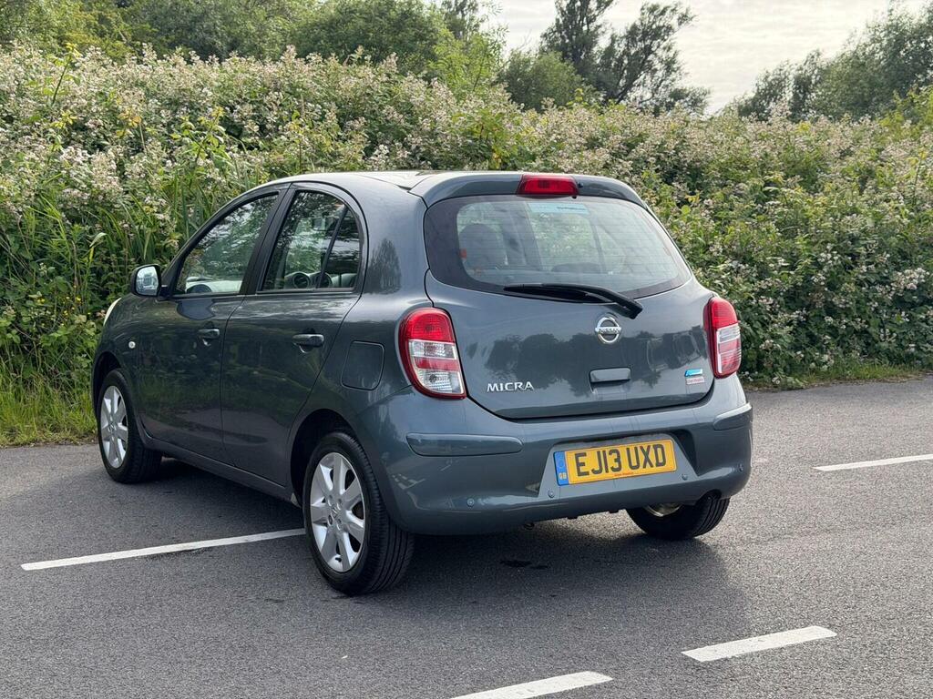 Nissan Micra 1.2 12V Acenta Cvt Euro 5 Grey #4