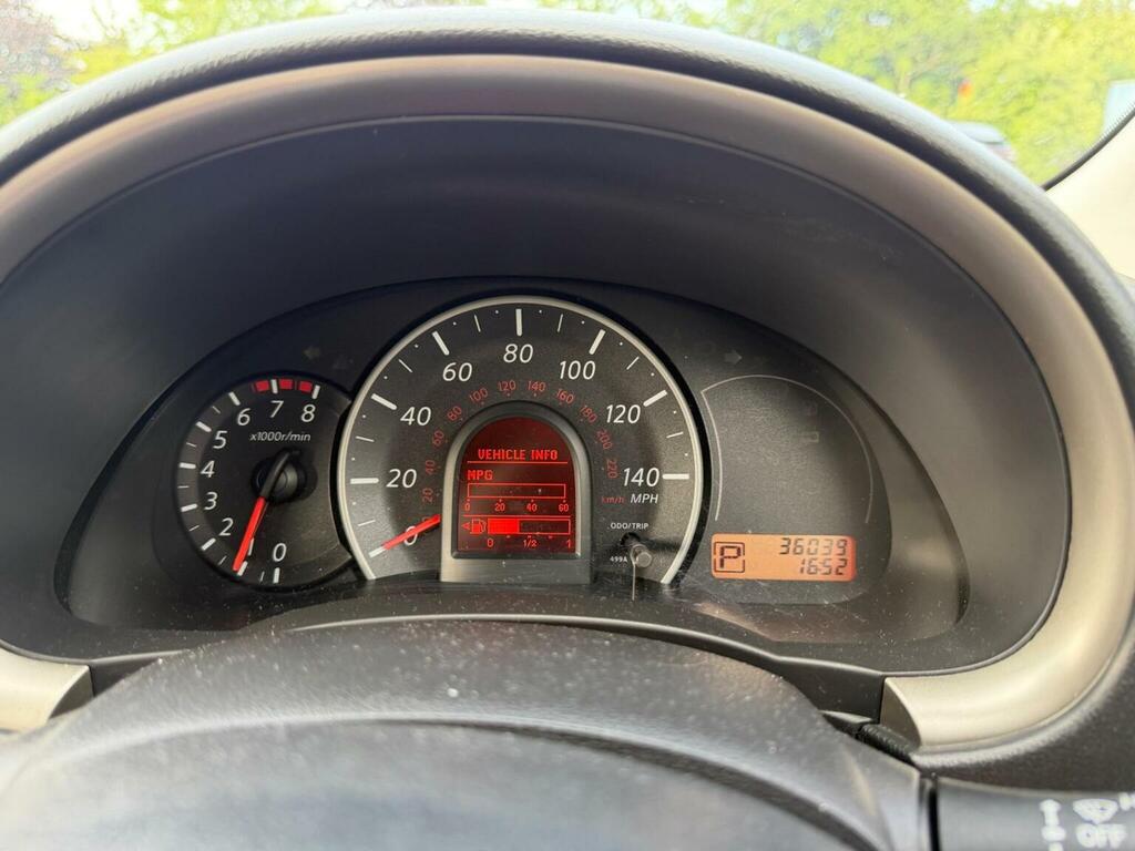 Nissan Micra Hatchback Red #32