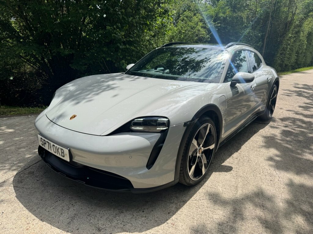 Porsche Taycan Estate SP71OKB Grey #5