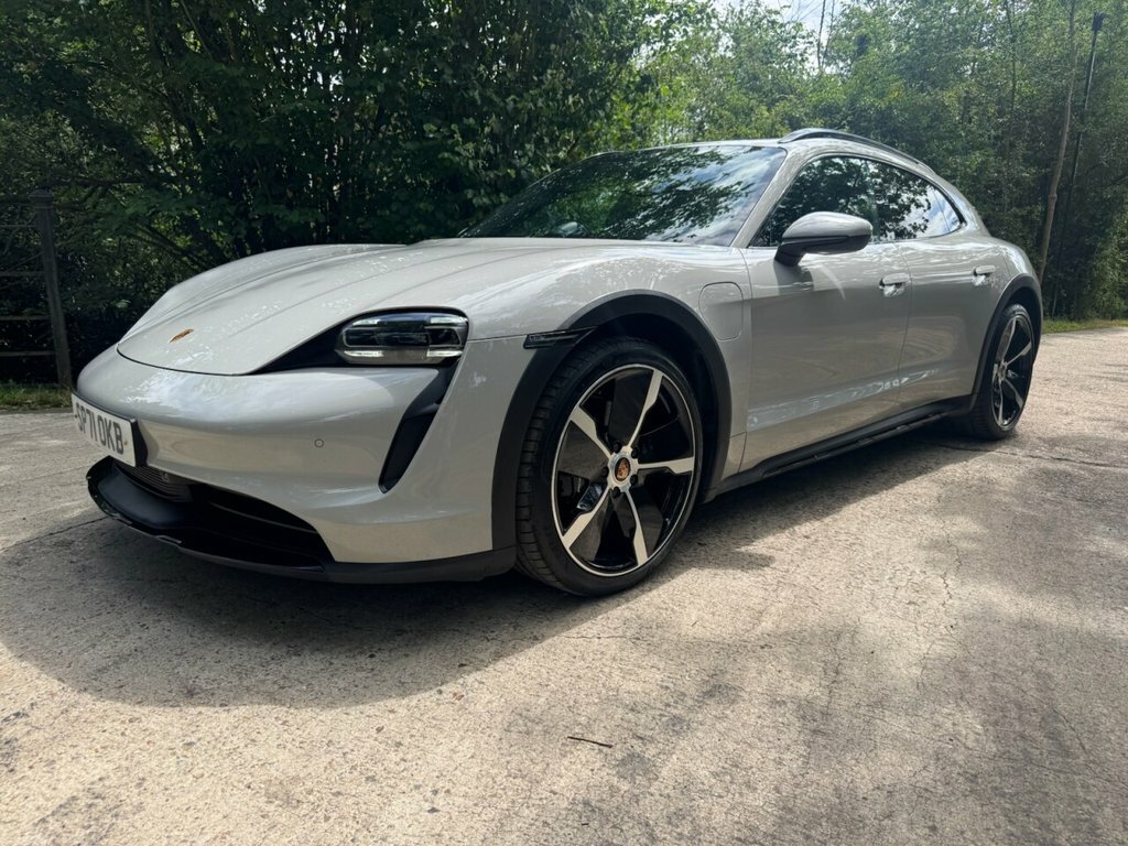 Porsche Taycan Estate SP71OKB Grey #6
