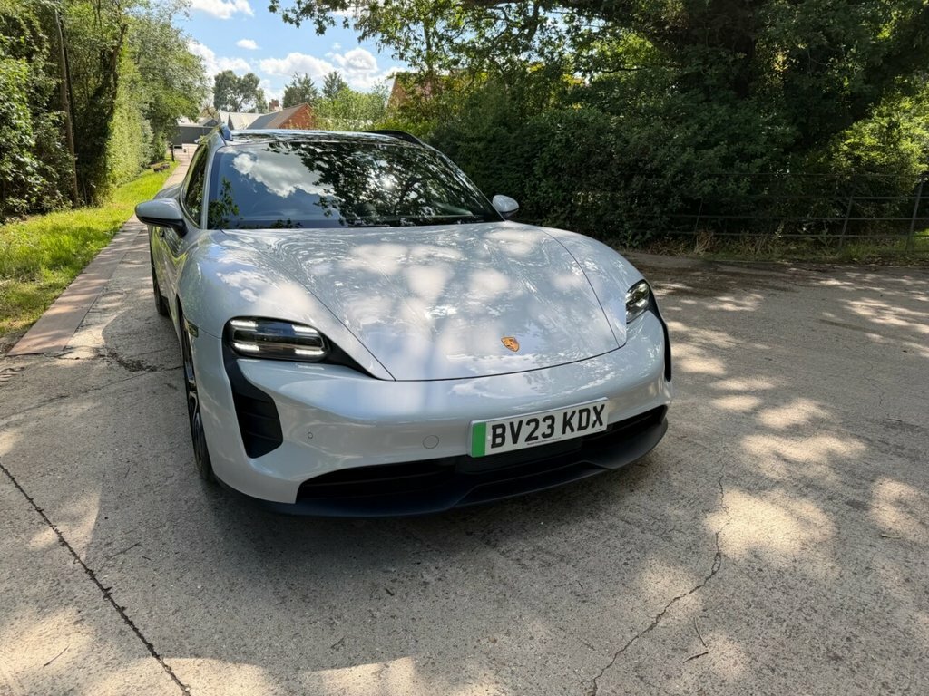 Porsche Taycan Estate BV23KDX Grey #3
