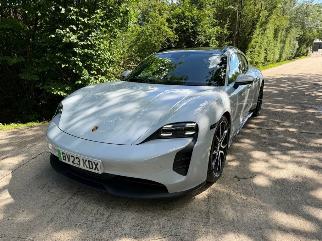 Porsche Taycan Estate BV23KDX Grey #5