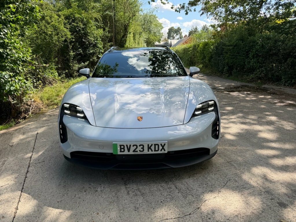 Porsche Taycan Estate BV23KDX Grey #4