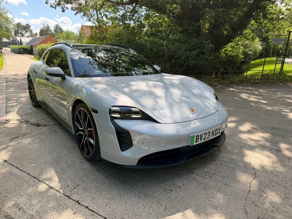 Porsche Taycan Estate BV23KDX Grey #2