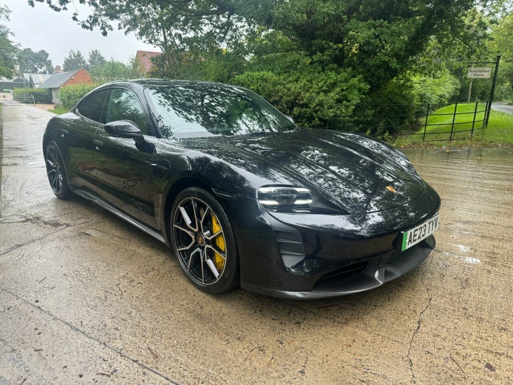 Porsche Taycan Saloon Black