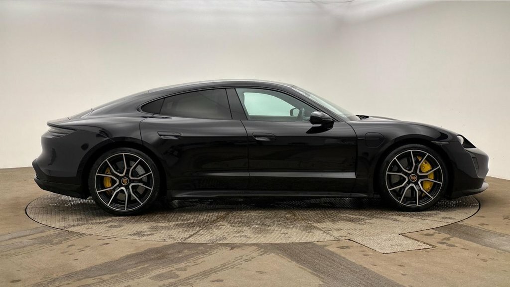 Porsche Taycan Saloon Black #3
