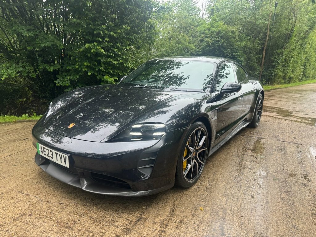 Porsche Taycan Saloon AE23TYV Black #5
