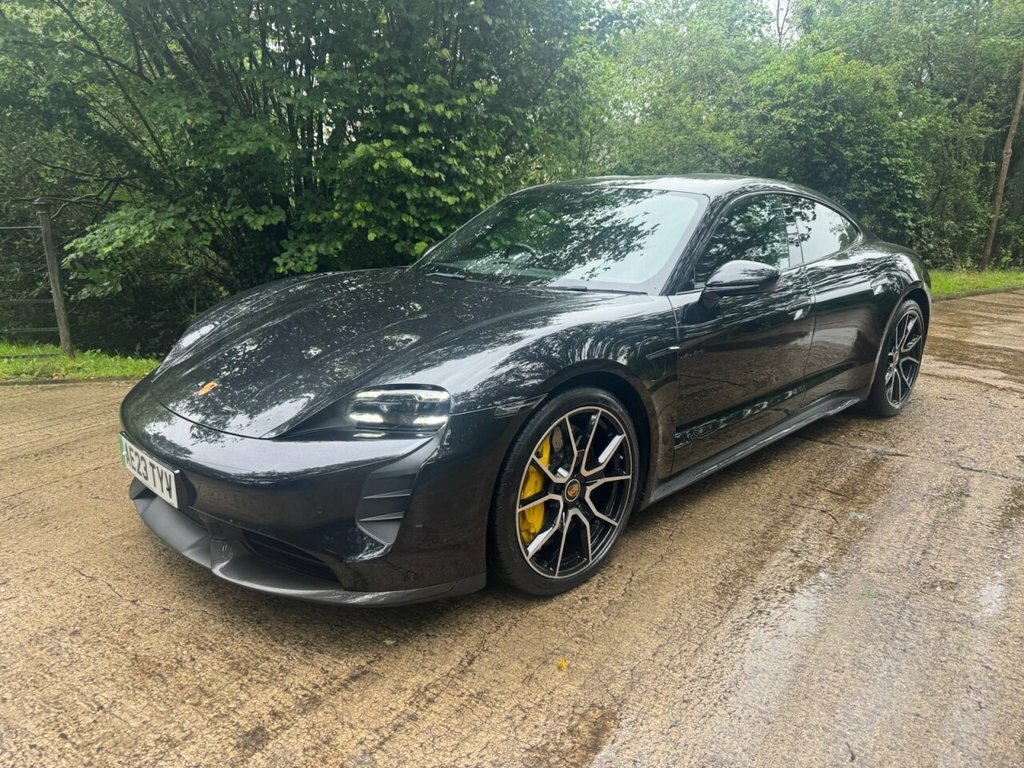 Porsche Taycan Saloon AE23TYV Black #6
