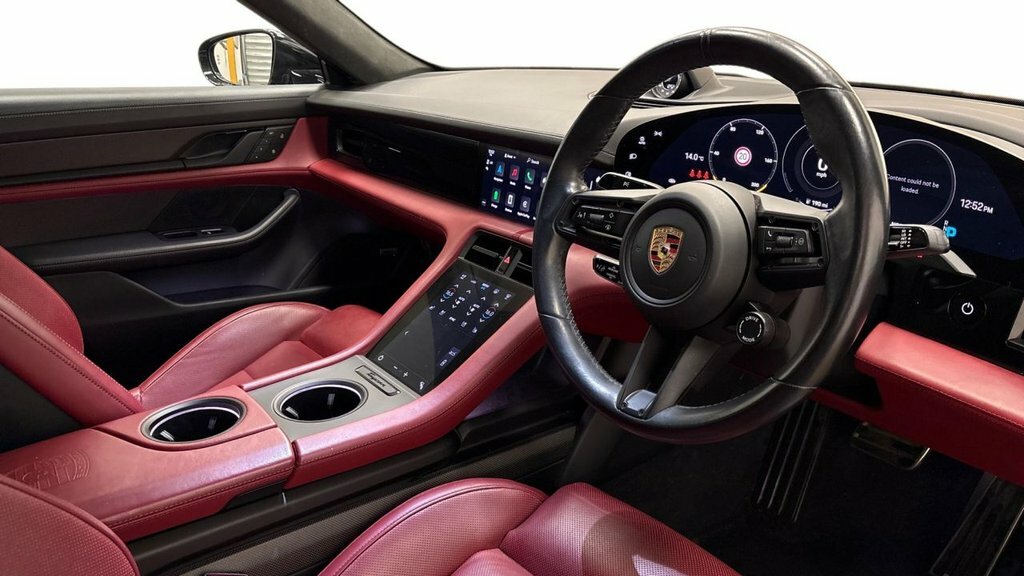 Porsche Taycan Saloon Black #4