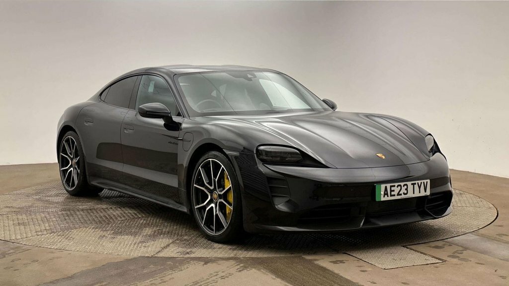 Porsche Taycan Saloon Black