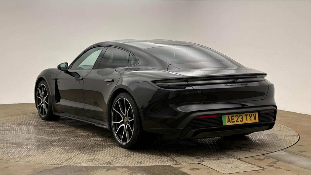 Porsche Taycan Saloon Black #2