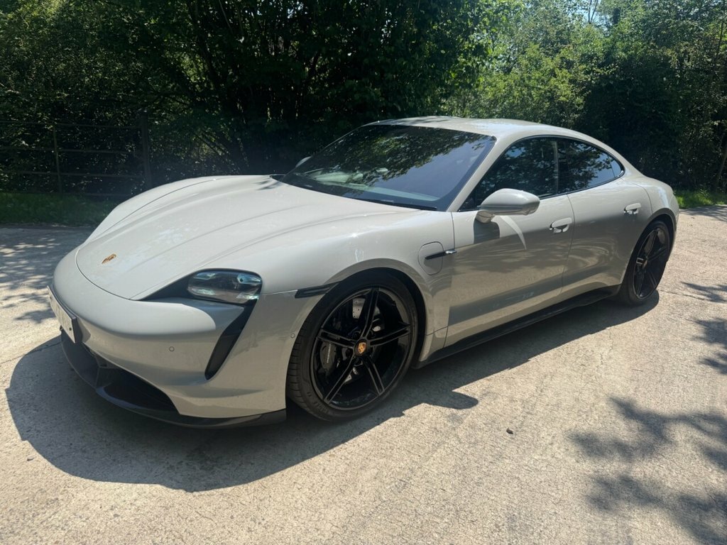 Porsche Taycan Saloon EY23VUM Grey #6
