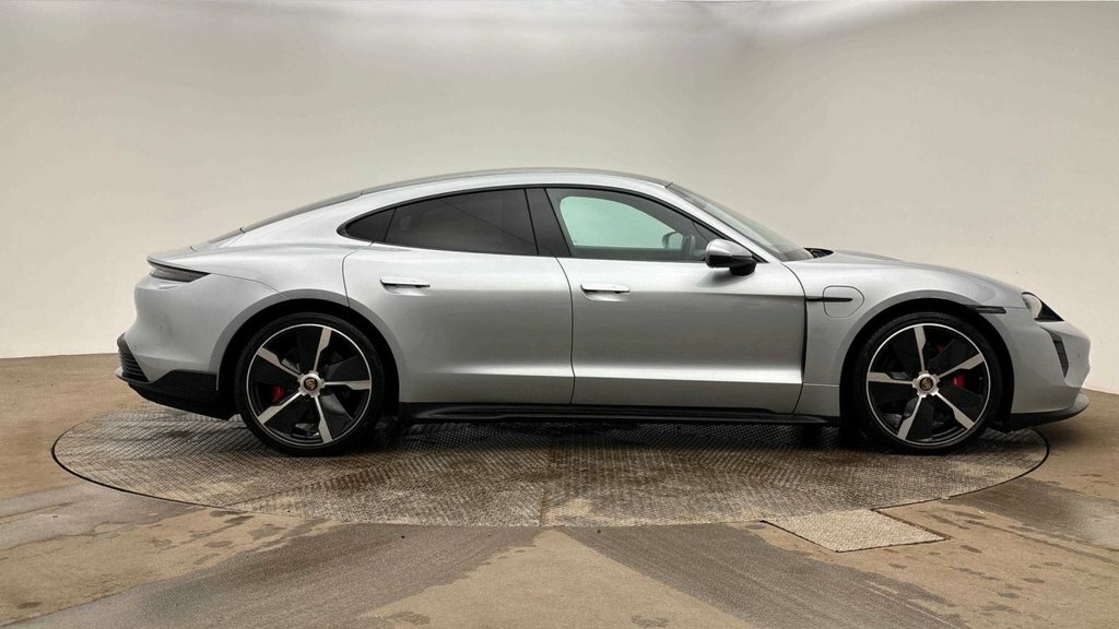 Porsche Taycan Saloon Silver #3