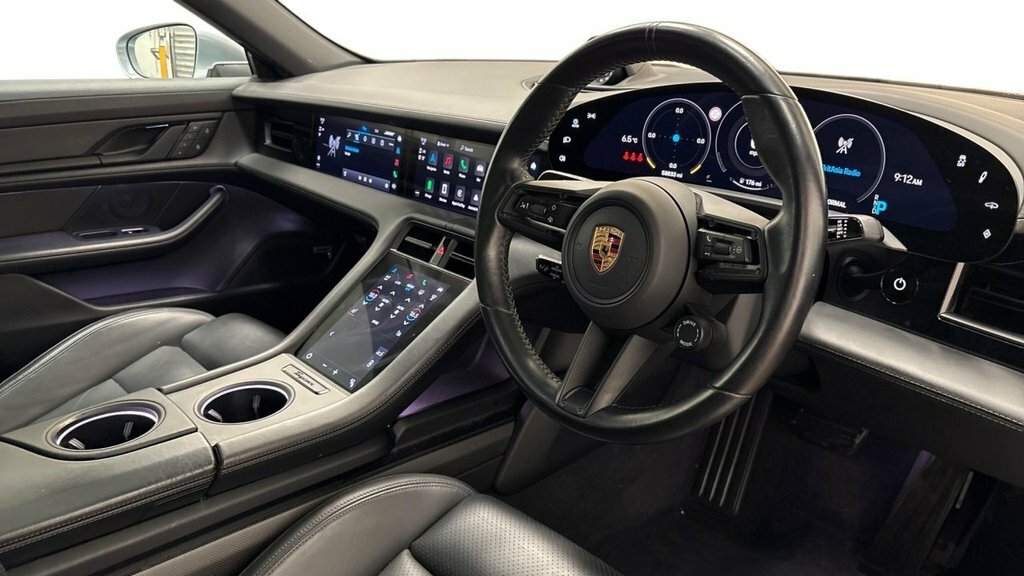 Porsche Taycan Saloon Silver #4
