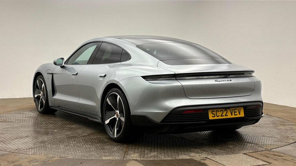 Porsche Taycan Saloon Silver #2