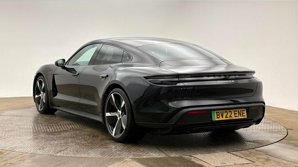 Porsche Taycan Saloon Black #2