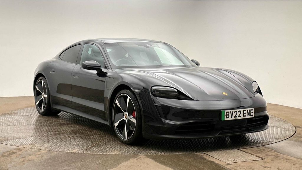 Porsche Taycan Saloon Black