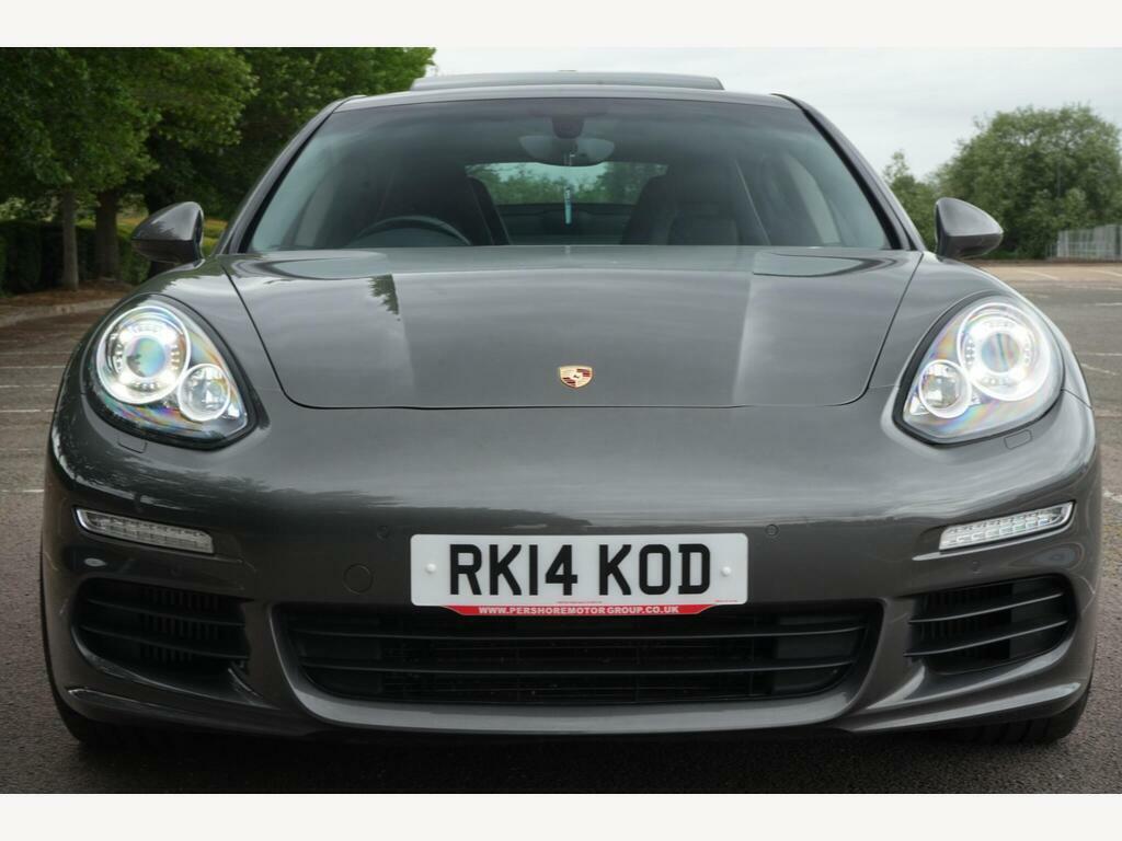 Porsche Panamera Hatchback White #7