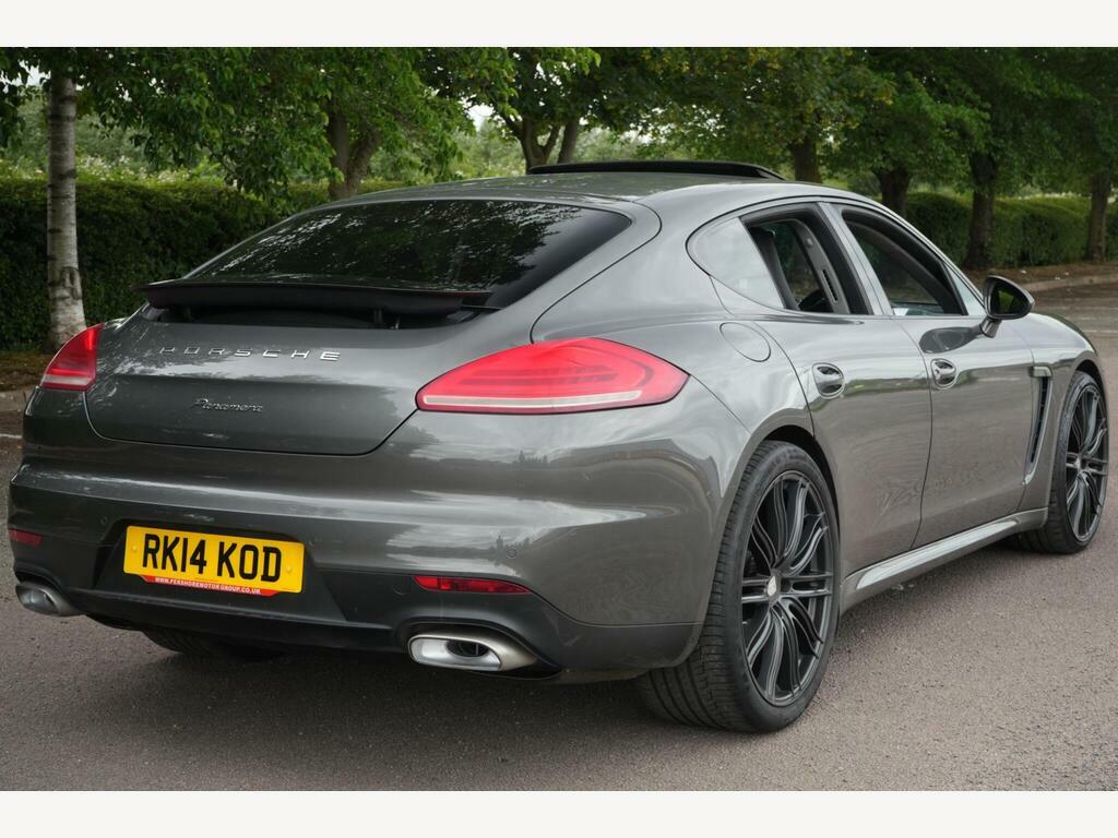Porsche Panamera Hatchback White #14