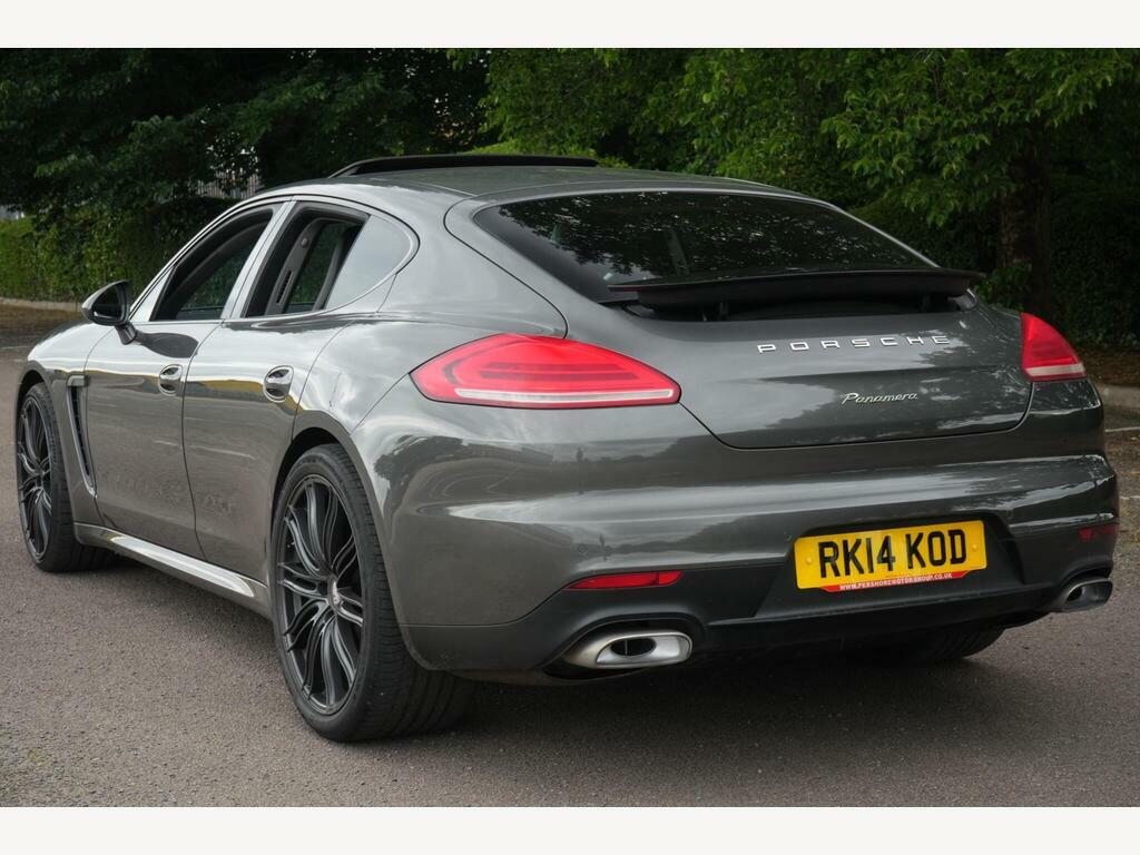 Porsche Panamera Hatchback White #16