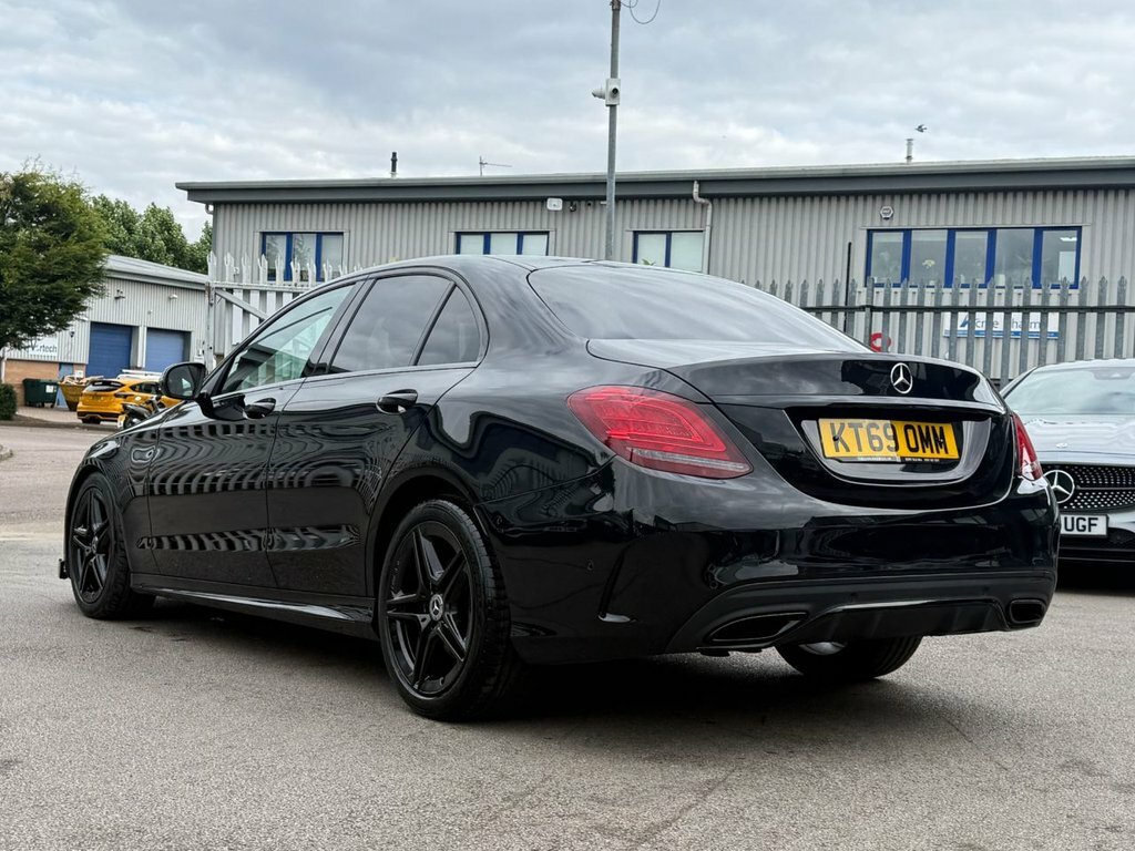 Mercedes-Benz C Class 1.6L Amg Line Edition Black #2