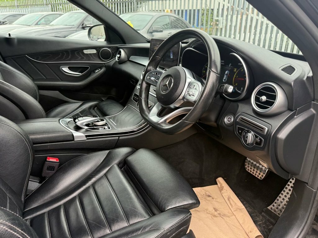 Mercedes-Benz C Class 1.6L Amg Line Edition Black #3