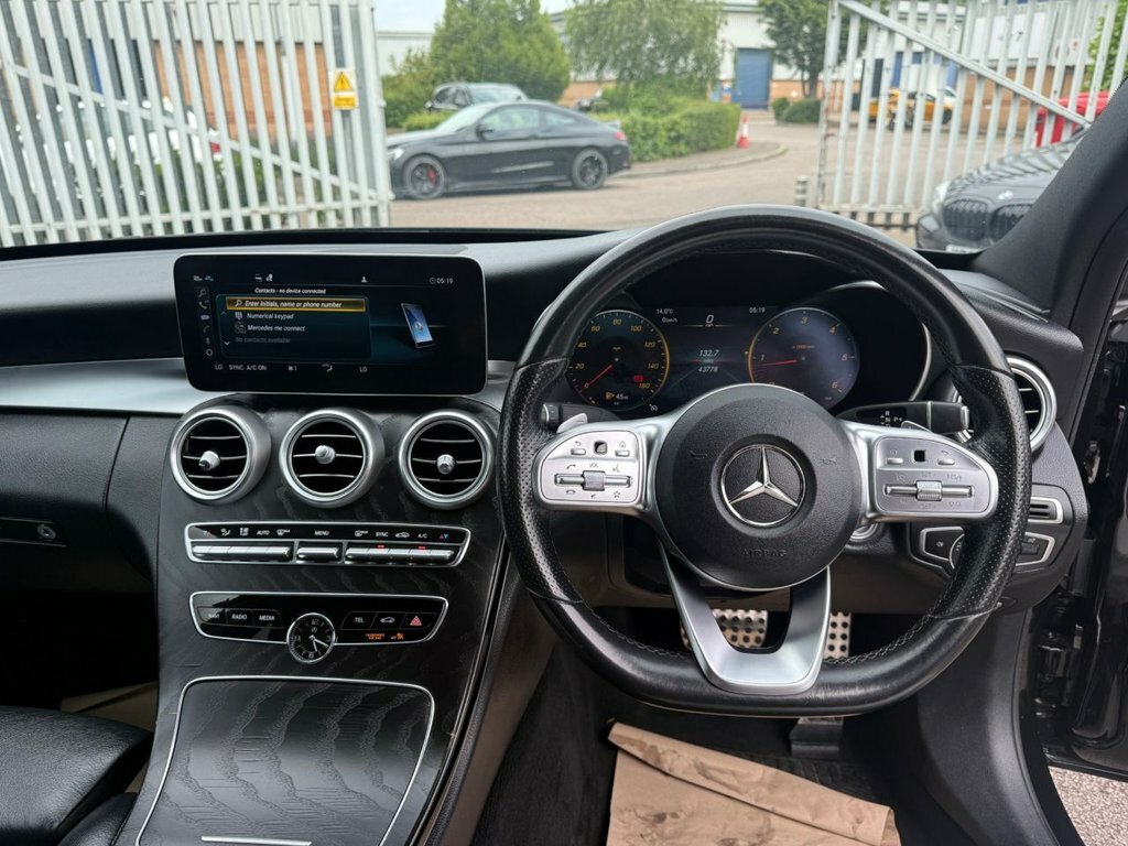 Mercedes-Benz C Class 1.6L Amg Line Edition Black #5