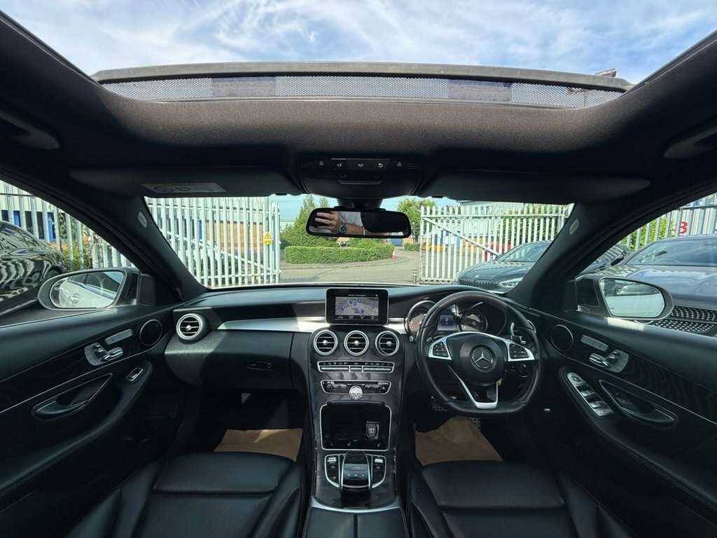Mercedes-Benz C Class 2.1L Amg Line White #2