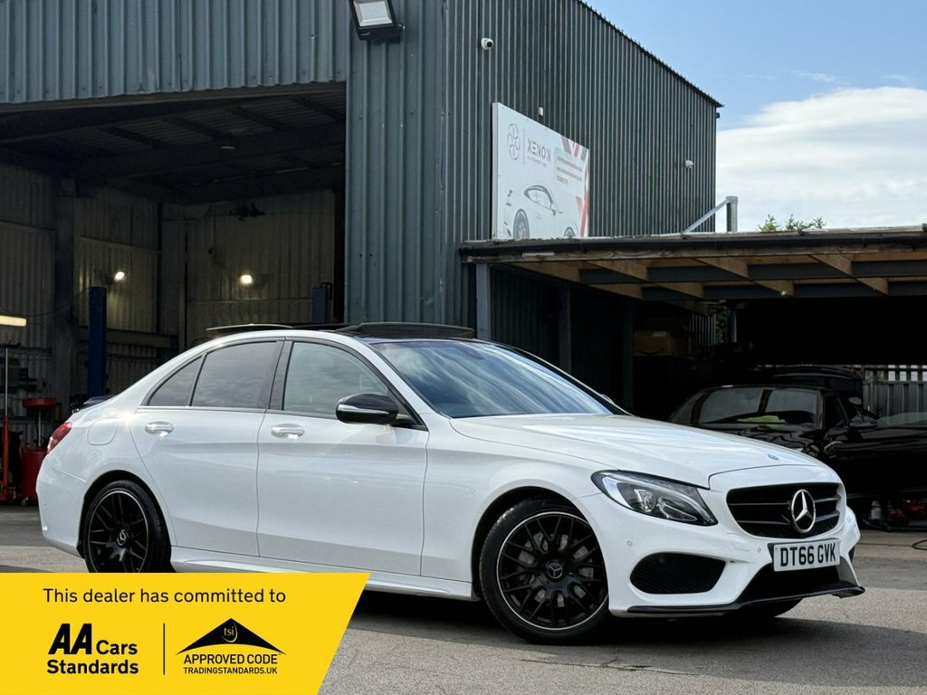 Mercedes-Benz C Class 2.1L Amg Line White