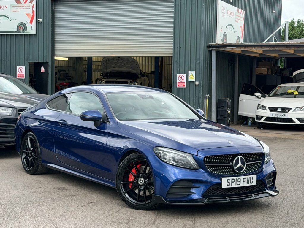 Mercedes-Benz C Class 2L Amg Line Blue #4